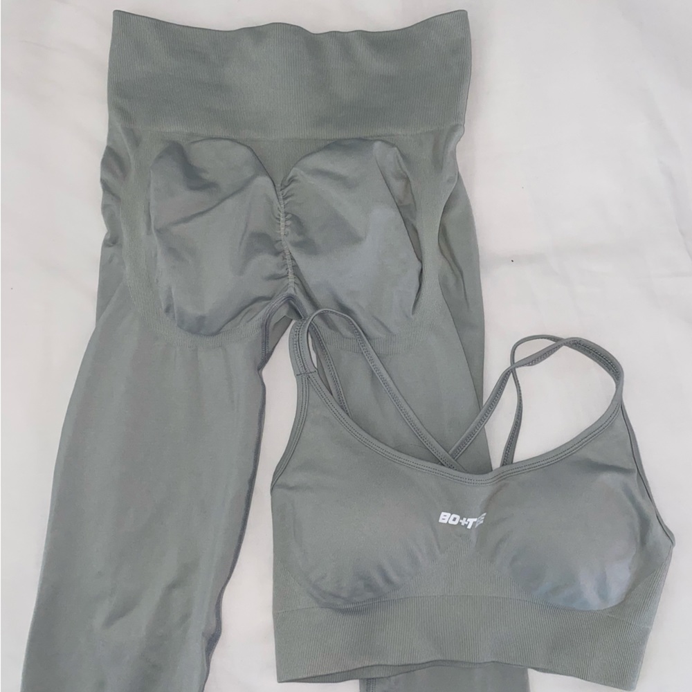 Bo + Tee Gray Set (M)
